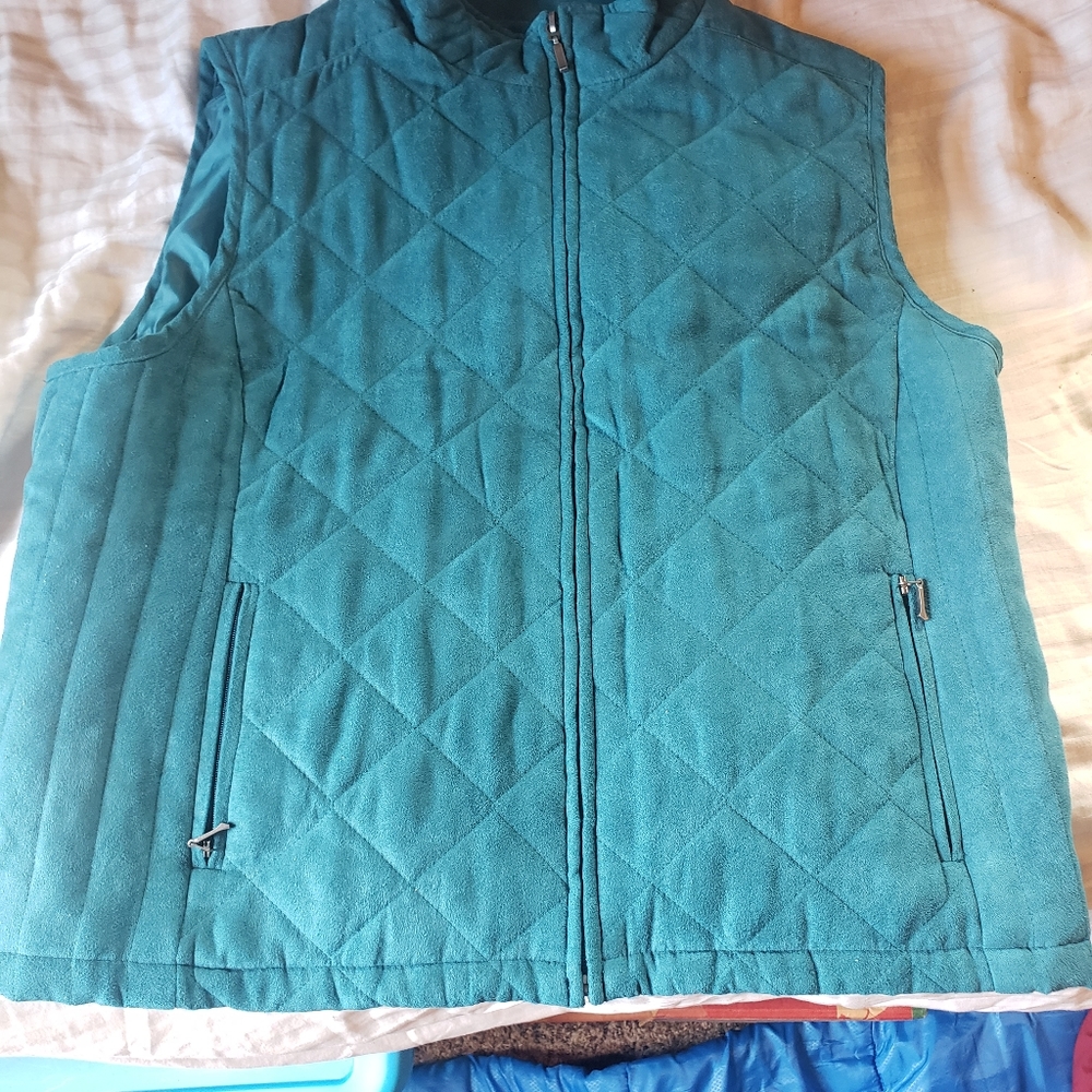 Blue vest